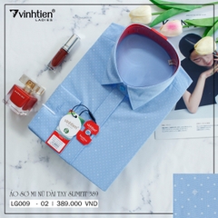 Áo Sơ Mi Nữ Dài Tay Vải In Bamboo Slimfit 389 Vĩnh Tiến - Nhiều Màu