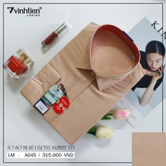 Áo Sơ Mi Nữ Dài Tay Vải Trơn Modal Slimfit 315 Vĩnh Tiến - Nhiều Màu