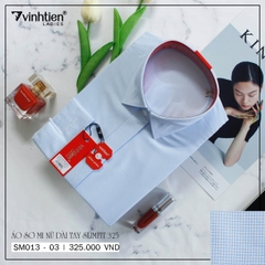 Áo Sơ Mi Nữ Dài Tay Vải Cotton Pha Slimfit 325 Vĩnh Tiến - Nhiều Màu