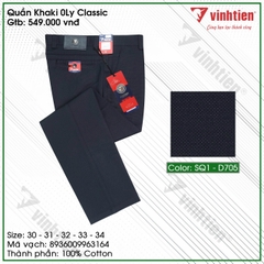 Quần KaKi 0Ly Trung Niên Classic 549 Vĩnh Tiến - Nhiều Màu