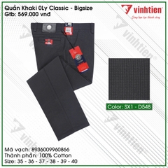 Quần KaKi Size Đại 0Ly Classic 569 Vĩnh Tiến - Nhiều Màu