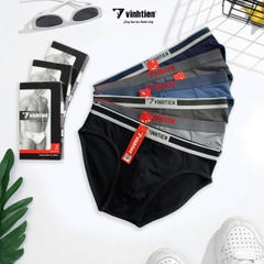 Combo 4 Quần Lót Tam Giác Nam Cotton Vĩnh Tiến - Nhiều Màu