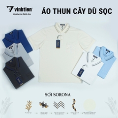 Áo Polo Cây Dù Trơn Trung Niên 425 Vĩnh Tiến - Nhiều Màu