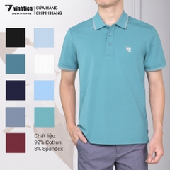 Áo Thun Polo Cotton Pima Cao Cấp 419 Vinh Tiến - Nhiều Màu