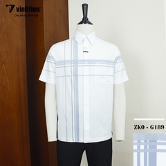 Áo Sơ Mi Ngắn Tay Vải Bamboo-Spandex Regular Fit 445 Vĩnh Tiến - Nhiều Màu