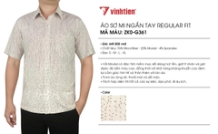 Áo Sơ Mi Ngắn Tay Vải Modal-Spandex Regular Fit 449 Vĩnh Tiến - Nhiều Màu