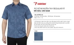 Áo Sơ Mi Ngắn Tay Vải Modal-Spandex Regular Fit 449 Vĩnh Tiến - Nhiều Màu