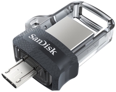 USB SanDisk Ultra 128GB Dual Drive m3.0 for Android Devices and Computers (SDDD3-128G-G46)