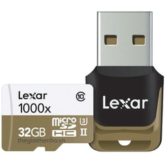 Thẻ nhớ Lexar 32GB Professional microSDXC UHS-II card (1000x)