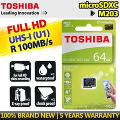 Thẻ nhớ Toshiba Micro SDXC 64GB 100MB/s