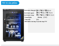 Tủ chống ẩm Cao cấp HuiTong ATS-160 (160L)