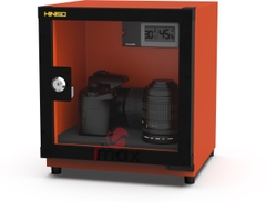 Tủ chống ẩm Hiniso AB-18C (20L Đứng), 3 Màu Hot Cam-Đen-Ghi