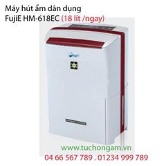 Máy hút ẩm dân dụng FujiE HM-618EC