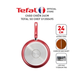 Chảo chiên 24cm Tefal So Chef G1350495 ✅ Bảo Hành Chính Hãng 02 Năm