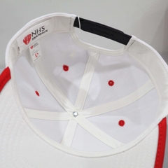 Nón Snapback NHS Trắng Viền Đỏ - Điểm Nhấn Là Bạn.