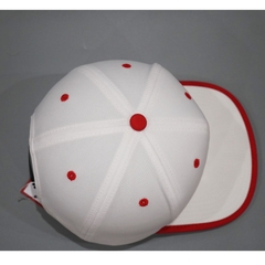 Nón Snapback NHS Trắng Viền Đỏ Phiên Bản NHS Gold.