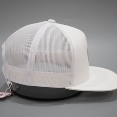 Nón Snapback NHS Full Trắng Lưới Bản Cao Cấp NHS Gold.