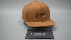Nón Snapback NHS Full Da Lộn Cao Cấp Logo NHS Gold.