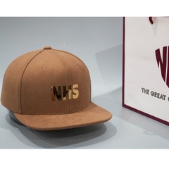 Nón Snapback NHS Full Da Lộn Cao Cấp Logo NHS Gold.