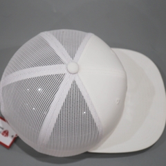 Nón Snapback NHS Full Trắng Lưới Bản Cao Cấp NHS Gold.