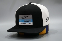 Nón Snapback NHS Alpine Star Black Tay Đua Bóng Tối AlBlack_BN.