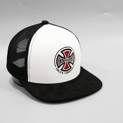 Nón NHS Snapback Thánh Giá Cao Cấp - Trắng phối đen TG002
