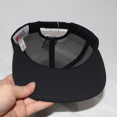 Nón Snapback NHS Alpine Star Full Black  AL003.