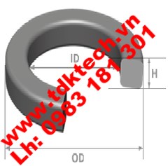 Square ring seal