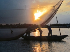 Fishing & Biking At Cam Kim Village