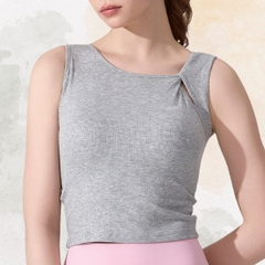 Áo tập tanktop cut-out vai xoắn TNK5126 beYoga