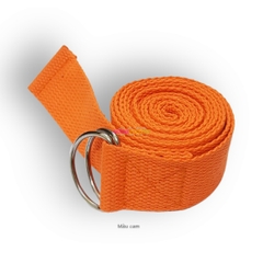 Dây tập yoga sợi cotton 1m8 móc chữ C tự khóa