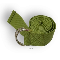 Dây tập yoga sợi cotton 1m8 móc chữ C tự khóa