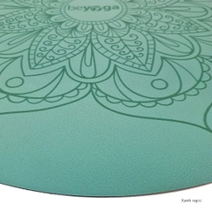 Miếng đệm Yoga & Thiền cao su PU mật độ cao beYoga tròn 60cm