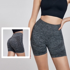 Quần short nhún mông SHT5124 beYoga – Cạp cao gen bụng, tôn dáng