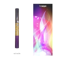 Thảm tập yoga du lịch cao su phủ nỉ 1mm beYoga