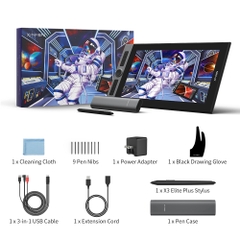 Bảng vẽ màn hình XP-PEN Artist PRO 16 CHIP X3 2 dial cảm ứng nghiêng 99% AdobeRGB