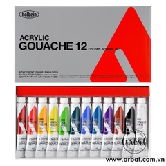 Màu Acryla Gouache Holbein - School set 12ml