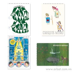 Sổ ghi chép Holbein x Croquis Memo Choice Vol. 3