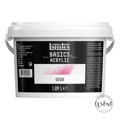 Gesso Liquitex Basics cho sơn dầu, acrylic