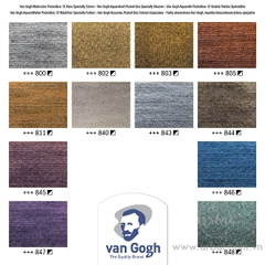 Set màu nước Van Gogh Metallic & Interference Colours