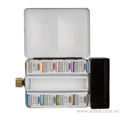 Màu nước Schmincke Horadam - Set 8 Halfpan có bình nước