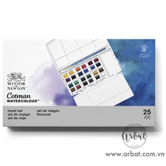 Màu nước Winsor & Newton Cotman - Set Painting Plus 24 màu