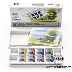 Màu nước Winsor & Newton Cotman - Set 8 màu theo chủ đề