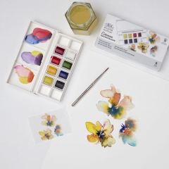 Màu nước Winsor & Newton Cotman - Set 8 màu theo chủ đề