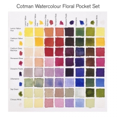 Màu nước Winsor & Newton Cotman - Set 8 màu theo chủ đề