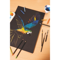 Sổ Clairefontaine Paint-On Noir A5