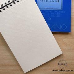 Sổ sketchbook Fabriano 1264 màu nước 300gsm lò xo