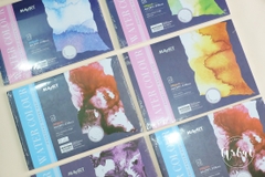 Sổ sketchbook lò xo màu nước Maypap 100% cotton