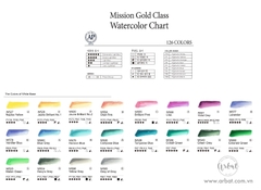 Màu nước lẻ Mijello Mission Gold 15ml - Tông Pastel