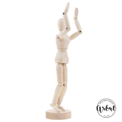 Mô hình người tạo kiểu gỗ 8x30cm Giorgione